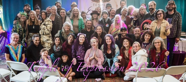 Our June 2026 Temple of Expression community gathered for a group photo