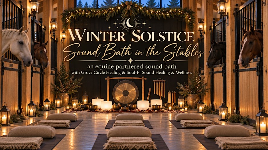 Winter Solstice Sound Bath in the Stables event image